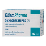Dichlorexan Pad Clorhexidina 2% + Alcohol 70% Caja X 100