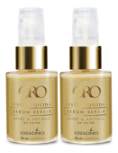 Oro Liquido Ossono Serum Argan X30 Ml Envios Todo El Pais X2