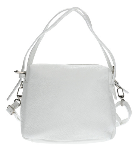 Cartera Hush Puppies V23it Bolzano Cross Blanco Mujer