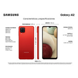 Celular Samsung A12 Corlo Rojo 64 Gb 