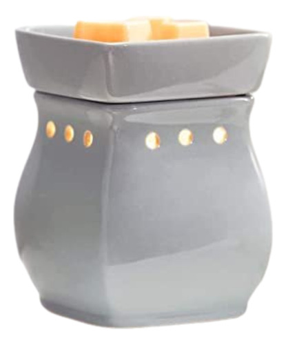 Calentador Scentsy Gris Elegante + Cera Aromática