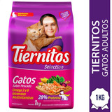 Alimento Gatos Adultos Tiernitos 1kg Balanceado - Pet Corp