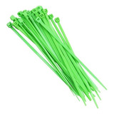 Abraçadeira Nylon Starfer Verde 300mm X 3,6mm 100