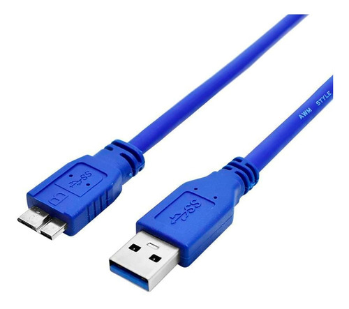 Cable Usb Nisuta Nscamius32 Disco Externo Usb 3.0 1.8m Fact 