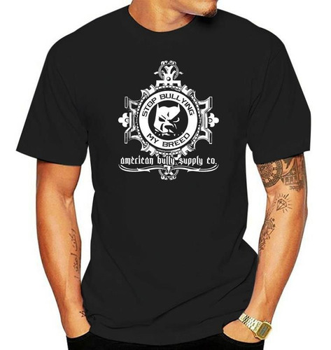 Stop Bullying My Breed Camisa Pitbull Negra De Sm A 5x