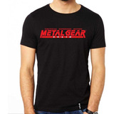 Remera Metal Gear Solid - 100% Algodón - Calidad Premium