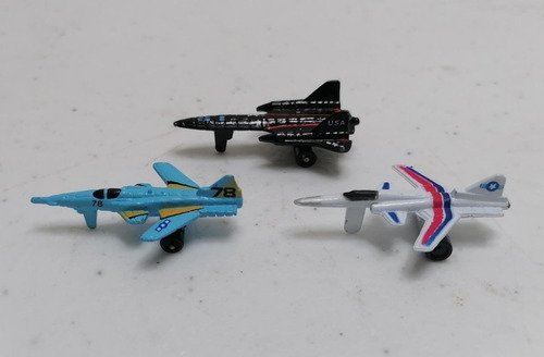 Micromachines Lote 3 Aviones Sr-71 Blackbird Micro Machines