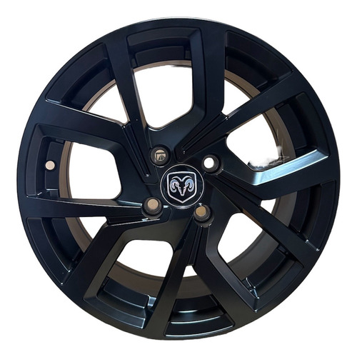 Rines 15 Para Dodge Attitude Verna 4_100 Satin Black