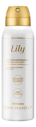 Kit Perfume Feminino Desodorante Lily (2 Unidades) Mulher