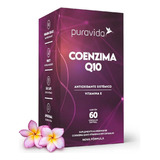 Coenzima Q10 Coq10 + Vitamina E (60 Gel Caps) - Pura Vida 