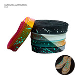 Par Cordones Fluorescentes Para Zapatillas 