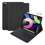 Funda Con Teclado Bluetooth Para iPad Pro 11 Pulgadas