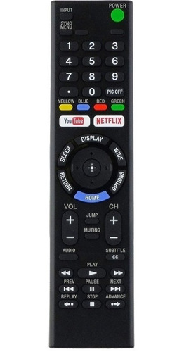 Control Remoto Tv Lcd Led Smart Sony Netflix Youtube Rc506