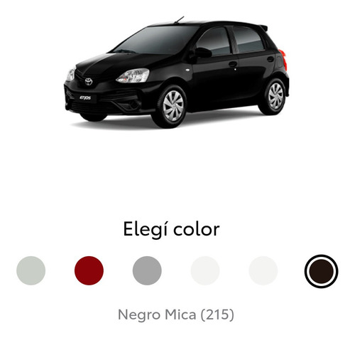 Color De Retoque Toyota Negro Mica Perl Etios Yaris Corolla 