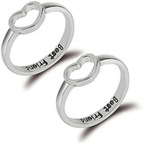 Anillos - Anillos - Love Heart Friendship Rings Set For Wome