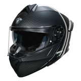 Casco Rebatible Doble Visor Punto Extremo 935 Way Negro Blan