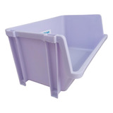 Gavetero Apilable Rectangular Plastico Organizador 17x34x21