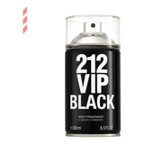 Body Spray 212 Vip Black Men 250ml