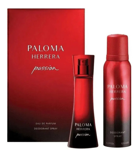 Estuche Mujer Paloma Herrera Passion Perfume + Deo Regalo