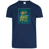 Playera Marino De  Tmnt Tortugas Ninja A805