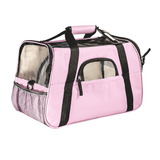 Bolsa Transporte Dog Bag Grande  Rosa 45x29x23.