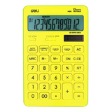 Calculadora Deli New Touch 175x108 Colores Pastel