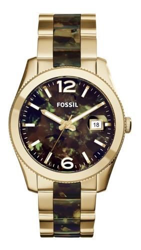 Reloj Fossil Es3831 Para Mujer Analógico Cuarzo 50 Metros