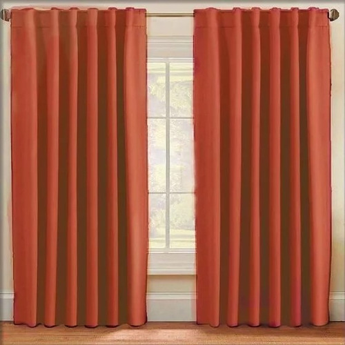 Juego De Cortinas Blackout Textil Presillas Ocultas Oferta!!