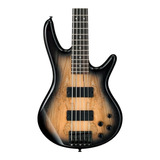 Ibanez Bajo Electrico Gsr205sm-ngt Acabado Del Cuerpo Laqueado Cantidad De Cuerdas 5 Color Natural Sunburst Orientación De La Mano Diestro