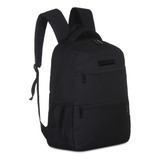 Mochila Urbana Discovery Clásica 15994 Con Porta Notebook Color Negra