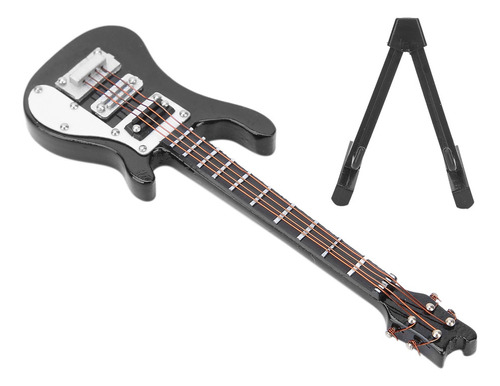 Guitarra Modelo Miniatura Madera Simulación Eléctrica Musica