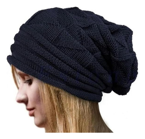 Gorro Beanie Hipster Casual De Tejido Invierno Punto