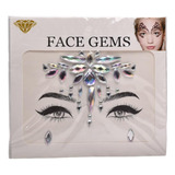 Pegatinas Faciales Gemas Decorativas Adhesivas