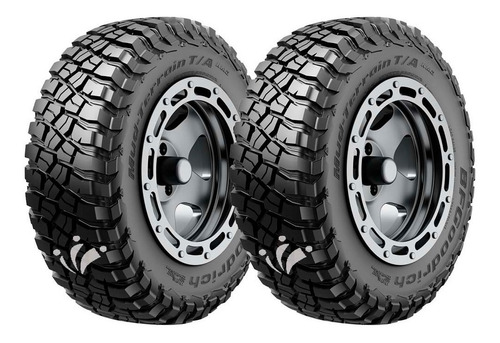 2 Llantas 235/75r15lt Bfgood Mud Terrain Ta Km3 107q Msi