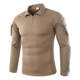 Camiseta Táctica De Camuflaje Para Hombre, Camisa Militar De