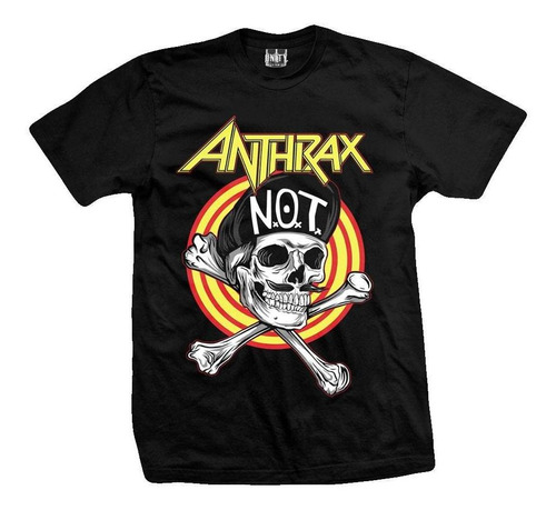 Remera Anthrax  Not 
