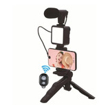 Kit De Video Smartphone Vlog Youtube Tripie Soporte Control