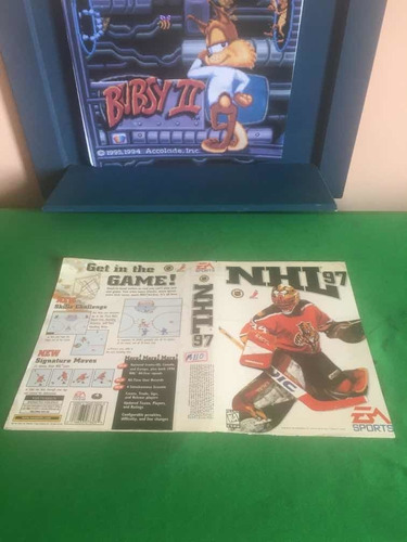 Sega Genesis Nhl97 Encarte Original