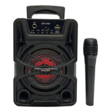 Parlante Bluetooth Speaker Portátil Karaoke Inalámbrico 8''