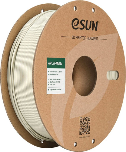 Esun Filamento 3d Esun Epla-matte 1.75mm 1kg Light Khaki