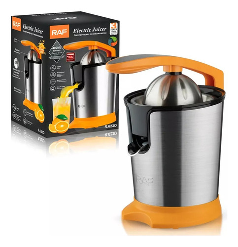 Exprimidor Eléctrico De Naranja 400ml Extractor De Jugo