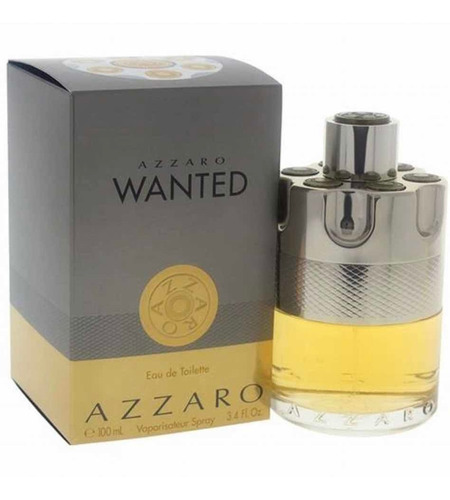 Perfume Azzaro Wanted 100ml Eau De Toilette+amostra