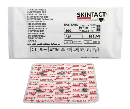Electrodos Descartables Skintact X 1500 Unidades (50 Sobres)