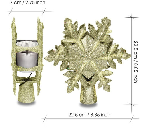 Árbol De Navidad Top  Giratorio 3d Proyector Luces Led