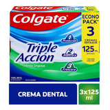 Colgate Triple Acción X 3 Und - Ml A $62