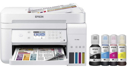 Impresora Inalámbrica Todo En 1 Epson Ecotank Et-3760