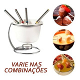 Conjunto Aparelho De Fondue New Hauskraft Chocolate Queijo