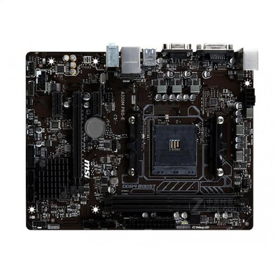 -msi A320m Pro-mother Plate Base Socket Am4 Ddr4 Cpu Qpydejp | Meses sin interés