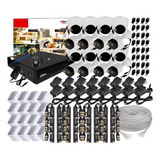 Kit Cámaras Seguridad Cctv 16 Ch Dahua 1080p + 16 Audio D 2t