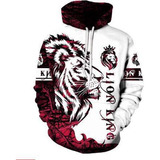 Cool Animal Print Street Hoodie